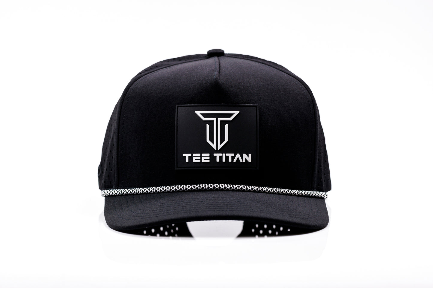 Tee Titan Rope Snapback Golf Hat - Lightweight Breathable Moisture-Resistant Flex Fit Minimalist Modern Design for Performance & Style