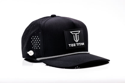 Tee Titan Rope Snapback Golf Hat - Lightweight Breathable Moisture-Resistant Flex Fit Minimalist Modern Design for Performance & Style