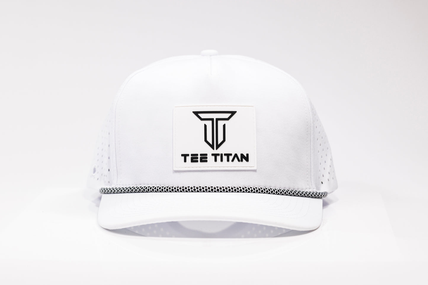 Tee Titan Rope Snapback Golf Hat - Lightweight Breathable Moisture-Resistant Flex Fit Minimalist Modern Design for Performance & Style