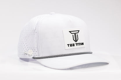 Tee Titan Rope Snapback Golf Hat - Lightweight Breathable Moisture-Resistant Flex Fit Minimalist Modern Design for Performance & Style