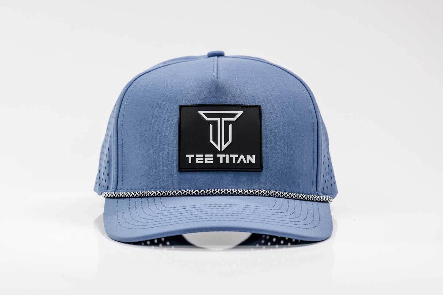 Tee Titan Rope Snapback Golf Hat - Lightweight Breathable Moisture-Resistant Flex Fit Minimalist Modern Design for Performance & Style